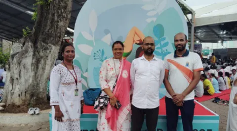 Amrita Vidyalayam Bhubaneswar Observes International Yoga Day 2025