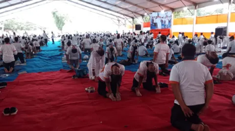 Amrita Vidyalayam Bhubaneswar Observes International Yoga Day 2025