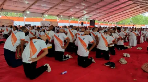 Amrita Vidyalayam Bhubaneswar Observes International Yoga Day 2025