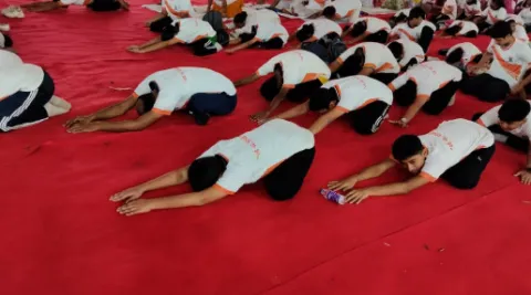 Amrita Vidyalayam Bhubaneswar Observes International Yoga Day 2025