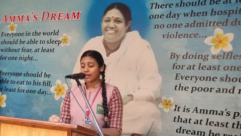 Amrita Vidyalayam in Pathanamthitta Celebrated Reading Week