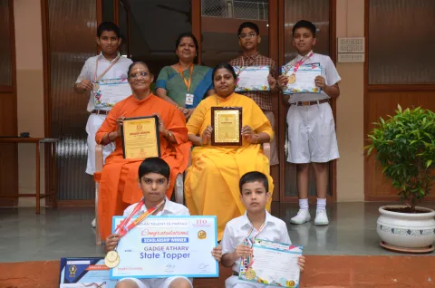 Amrita Vidyalayam Pune Celebrating Excellence Indian Talent Olympiad