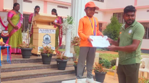 Amrita Vidyalayam Thuckalay celebrated its Annual Sports Day