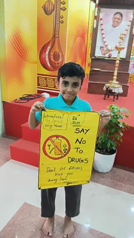 Amrita Vidyalayam Thalassery observed International Day Against Drug Abuse and Illicit Trafficking - 2025