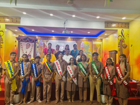 Investiture Ceremony at Amrita Vidyalayam, Thalassery - 2025