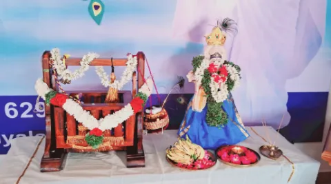 The Krishna Jayanthi Celebration was held at Amrita Vidyalayam, Thuckalay