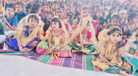 The Krishna Jayanthi Celebration was held at Amrita Vidyalayam, Thuckalay