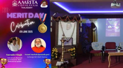 Merit Day Celebration at Amrita Vidyalayam Thalassery