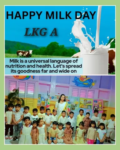Milk Day Celebration at Amrita Vidyalayam, Kuthuparamba