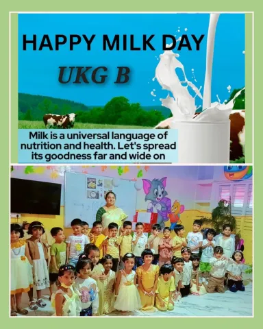 Milk Day Celebration at Amrita Vidyalayam, Kuthuparamba