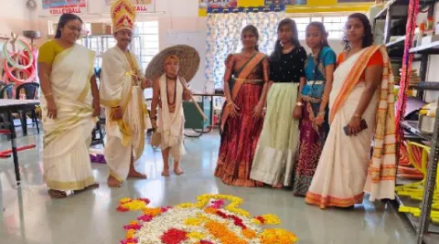 Onam was celebrated at Amrita Vidyalayam, Thuckalay 2024