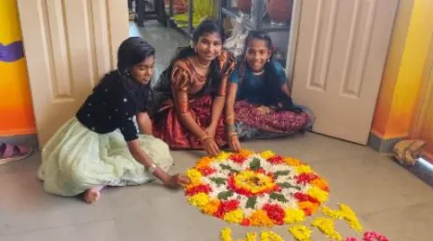 Onam was celebrated at Amrita Vidyalayam, Thuckalay 2024