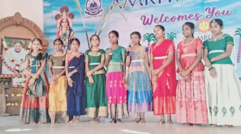 Pongal Celebration at Amrita Vidyalayam, Thuckalay