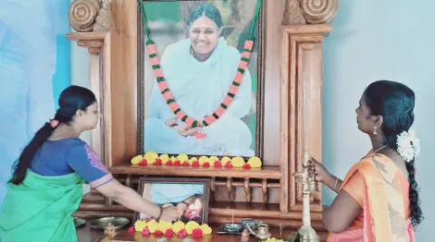Vinayagar Chaturthi was celebrated in Amrita Vidyalayam Thuckalay 