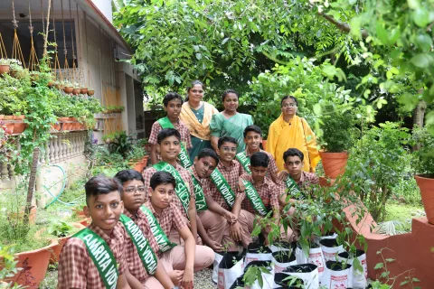 Amrita Vidyalayam Kollam celebrated World Environment Day 2025