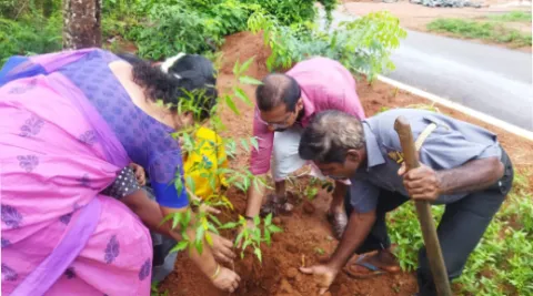 World environment day was celebrated at Amrita Vidyalayam Thuckalay 
