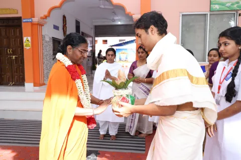 A Guru Takes The Hand ,Opens The  Mind And Touches The Heart 2025 - Haripad 