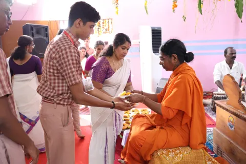 A Guru Takes The Hand ,Opens The  Mind And Touches The Heart 2025 - Haripad 