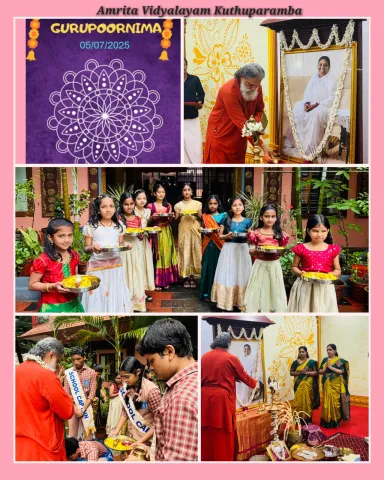 Guru Poornima Celebration 2025 - Kuthuparamba