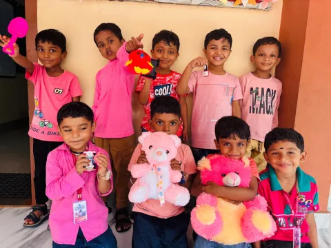 Splashes of Pink, Showers of Joy - Thalassery 