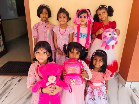 Splashes of Pink, Showers of Joy - Thalassery 