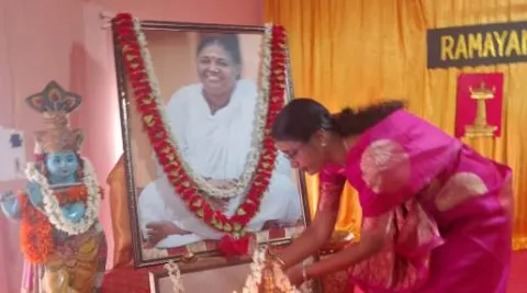 Amrita Vidyalayam, Kozhikode celebrated the beginning of the Ramayana Month