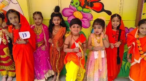 Amrita Vidyalayam, Kozhikode celebrated the beginning of the Ramayana Month