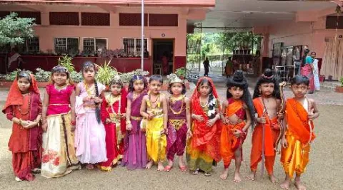 Amrita Vidyalayam Pathanamthitta, Ramayana Month Beginning: News gallery