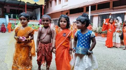Amrita Vidyalayam Pathanamthitta, Ramayana Month Beginning