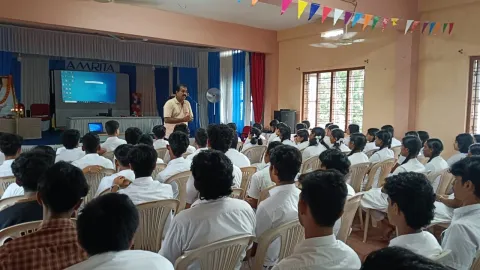 Report on Anti Drug Abuse and Illicit Trafficking at Amrita Vidhyalayam kakkad