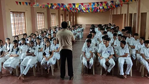 Report on Anti Drug Abuse and Illicit Trafficking at Amrita Vidhyalayam kakkad