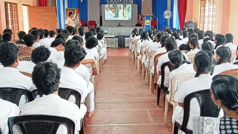 Report on Anti Drug Abuse and Illicit Trafficking at Amrita Vidhyalayam kakkad