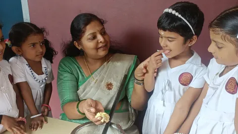Amrita Vidyalayam Cheruthuruthy celebrated Milk Day - 2025