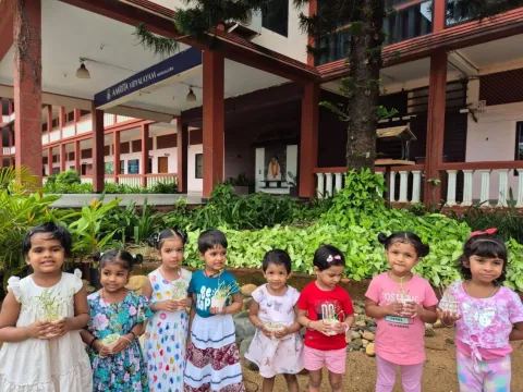 Amrita Vidyalayam, Mangalore conducted a Germination Activity 