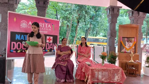 Amrita Vidyalayam Perumbavoor celebrate Doctor’s Day - 2025