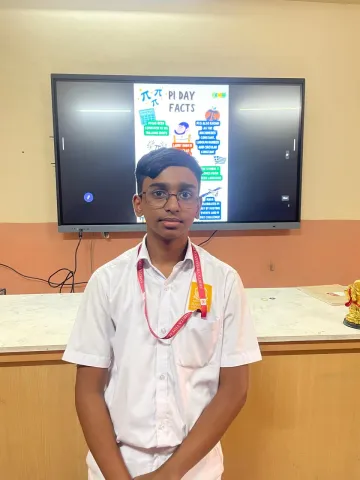  Amrita Vidyalayam Thalassery celebrated Pi Approximation Day