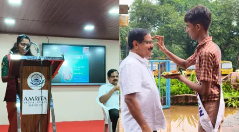 Honoring Medical Heroes: Doctors' Day Celebrations at Amrita Vidyalayam, Manjeri