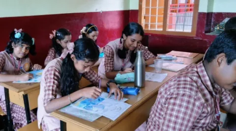 Dolphin Conservation Day Observed at Amrita Vidyalayam Pathanamthitta