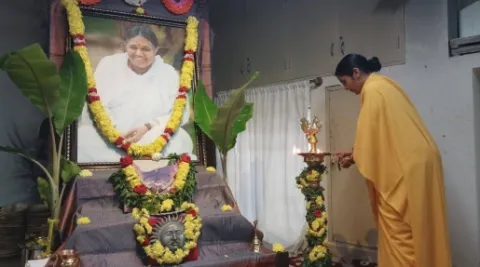 Guru Poornima Celebration 2025 at Mata Amritanandamayi Devi Math Davanagere