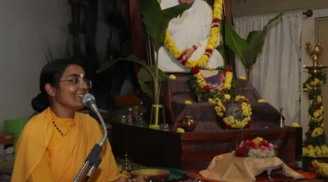 Guru Poornima Celebration 2025 at Mata Amritanandamayi Devi Math Davanagere
