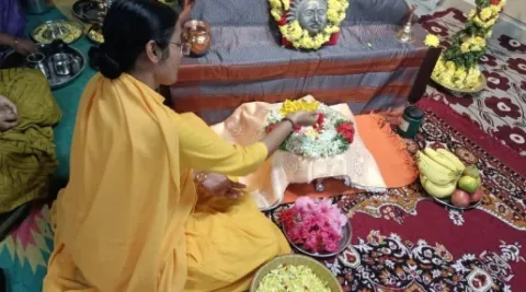 Guru Poornima Celebration 2025 at Mata Amritanandamayi Devi Math Davanagere