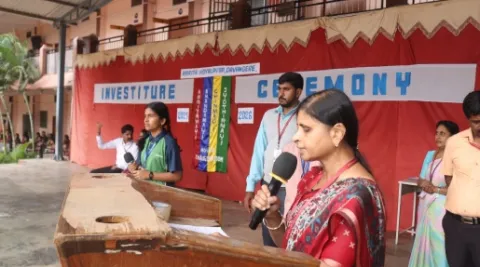 Investiture Ceremony 2025 at Amrita Vidyalayam Davanagere