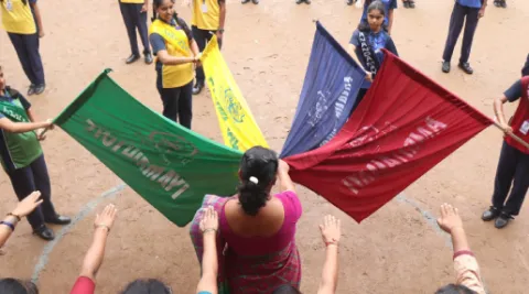 Investiture Ceremony 2025 at Amrita Vidyalayam Davanagere
