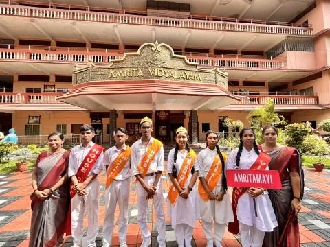 Investiture Ceremony at Amrita Vidyalayam, Pandalam - 2025