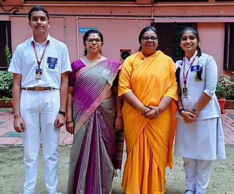 Investiture Ceremony of Amrita Vidyalayam, Pathanamthitta - 2025