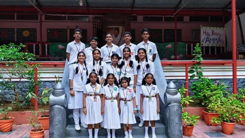 Investiture Ceremony of Amrita Vidyalayam, Pathanamthitta - 2025