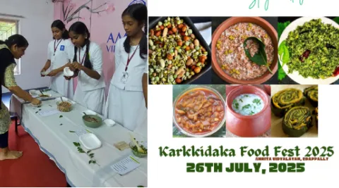 Karkkidaka Food Fest 2025 at Amrita Vidyalayam, Ernakulam