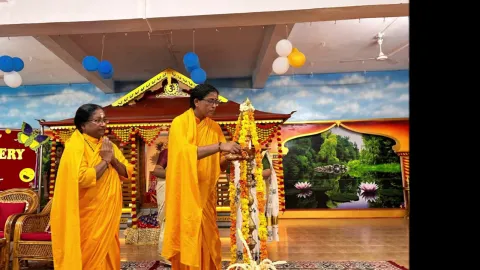 KG Opening Day at Amrita Vidyalayam, Pandalam - 2025