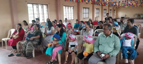  KG reopening day at Amrita Vidyalayam, Kakkad - 2025