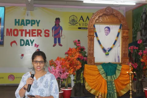 Mother’s Day was celebrated at Amrita Vidyalayam Bengaluru